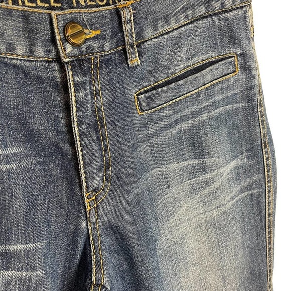 Michele Negri Firenze Oslo Slightly Washed Indigo Jeans size 10 - Picture 4 of 6
